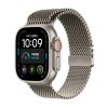 圖片 Apple Watch Ultra 4（49mm, 鈦金屬錶殼, 鈦金屬米蘭式錶環）