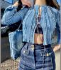 圖片 CHANEL 22 牛仔後背包 