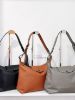 圖片 Longchamp Le Pliage Xtra M 皮革 Hobo 半月包
