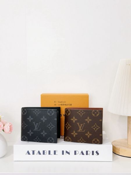 圖片 Louis Vuitton｜LV 經典 老花 零錢袋 男短夾 M62545 M62288