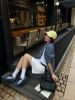 圖片 Onitsuka Tiger Tokuten Chunk 鬼塚虎 德訓鞋 厚底 增高 藏青藍 深藍 海軍藍 奶油白 女鞋 1183C561-400/預購