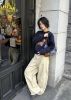 圖片 LEE 牛仔格紋手提包 秋冬 肩背包 側背包 斜跨包 英倫風 格紋(任買兩件7-11免運)/預購