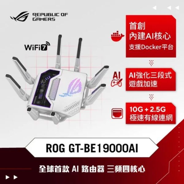 圖片 ROG Rapture GT-BE19000AI