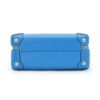 圖片 Hermes 展示品 Maxibox 29 羊皮銀釦手提方包(BLEU藍)