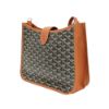 圖片 Goyard Musette PM 印花帆布肩背/斜背兩用包(黑/棕)