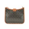 圖片 Goyard Musette PM 印花帆布肩背/斜背兩用包(黑/棕)