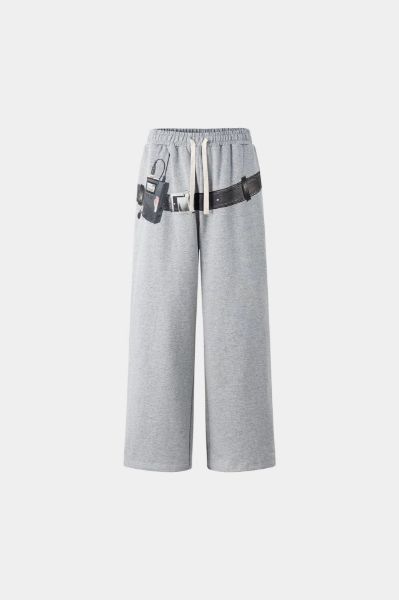 Focus Store SSSTUFFF Music Player Sweatpants "Grey" 