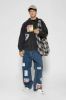 SSSTUFFF Ads Zip Up Jacket ''Black'' 廣告貼布 拉鍊外套 黑色