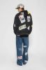 SSSTUFFF Ads Zip Up Jacket ''Black'' 廣告貼布 拉鍊外套 黑色
