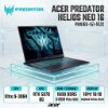 圖片 ACER 宏碁Predator PHN16S-I51-91ZX 16吋 電競筆電 黑(Ultra 9 386H/16G/512G SSD/RTX5070/W11)🎈送保護套/滑鼠墊/鍵盤膜🎈