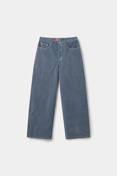 Focus Store SSSTUFFF Flock Denim Pant ''Blue'' 