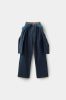 Focus Store SSSTUFFF Fake Overall Pants "Black" 黑色 假兩件拼接寬褲