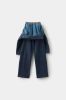 Focus Store SSSTUFFF Fake Overall Pants "Black" 黑色 假兩件拼接寬褲