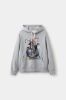 Focus Store  SSSTUFFF Mistery Cats Hoodie "Grey" 