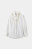 Focus Store SSTUFFF Fancy Embroidery Pearl Shirt "White" 