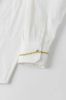 Focus Store SSTUFFF Fancy Embroidery Pearl Shirt "White" 