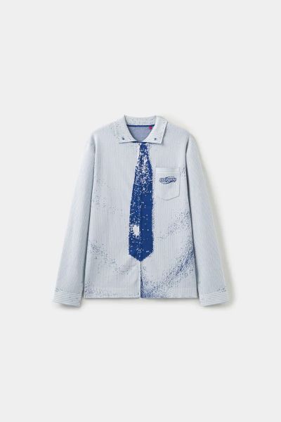 Focus Store SSSTUFFF Tie Knit "Blue" 