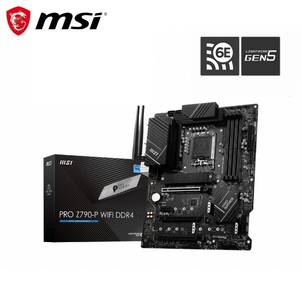 圖片 微星 MSI PRO Z790-P WIFI DDR4 /Intel Z790/LGA1700/DDR4/ATX/WiFi