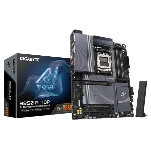 圖片 技嘉 B850 AI TOP（ATX/雙10G/16+2+2相）