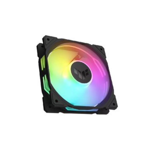 圖片 【華碩 ASUS】TUF Gaming TR120 ARGB 反向扇 黑色 單入 12cm機殼風扇