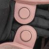 圖片 Gucci 展示品 GG Emblem 帆布拚牛皮水桶二用包(815118-粉)