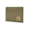 圖片 Loewe Anagram 粒紋牛皮金釦四卡卡夾(灰褐)