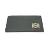 圖片 Loewe Anagram 粒紋牛皮金釦四卡卡夾(黑)