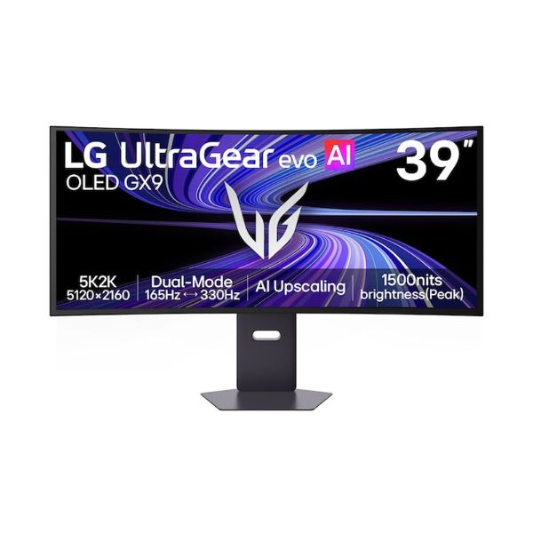 圖片 LG 樂金 39GX950B-B 曲面雙模式電競螢幕 (39吋/5K2K/OLED/21:9/5K2K 165Hz/QHD 330Hz/0.03ms/7W喇叭)
