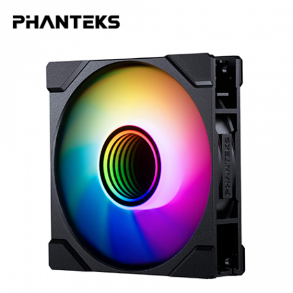 圖片 【追風者 Phanteks】M25 Gen2 D-RGB 黑色 單入 12cm ARGB機殼風扇