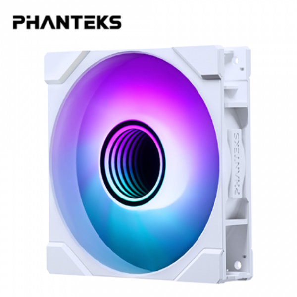 圖片 【追風者 Phanteks】M25 Gen2 D-RGB 白色 三入組 12cm ARGB機殼風扇
