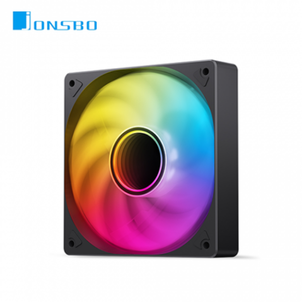 圖片 【喬思伯 JONSBO】SL-120 ARGB 黑色 單入 12cm機殼風扇