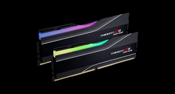 圖片 芝奇 G.SKILL Trident Z5 Neo RGB 焰鋒戟 DDR5-6400 CL30 32GB(16G×2) 黑