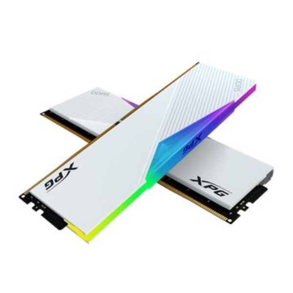 圖片 威剛 ADATA XPG Lancer RGB DDR5-6000 CL30 64GB(32G×2) 白