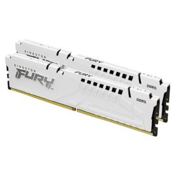 圖片 金士頓 Kingston FURY Beast DDR5-5600 CL36 64GB(32G×2) 白