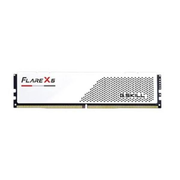 圖片 芝奇 G.SKILL Flare X5 烈焰槍 DDR5-6000 CL30 64GB(32G×2) 白