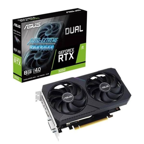 圖片 ASUS 華碩Dual GeForce RTX 3050 8GB V2 顯示卡