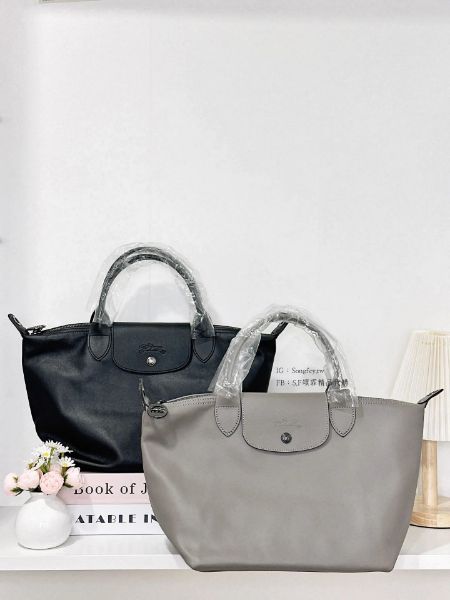 圖片 Longchamp Le Pliage Xtra 皮革 短柄托特 - S