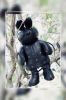 圖片 MCM Labbit Rabbit 可愛黑色立體兔子造型斜背包