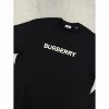 圖片 Burberry 經典 新款字母logo 黑色 男生 長袖大學t