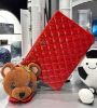 圖片 Chanel A82153 Valentine's Day 情人節限定手拿包 漆皮 紅