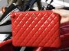 圖片 Chanel A82153 Valentine's Day 情人節限定手拿包 漆皮 紅