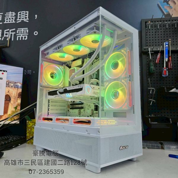 圖片 星序10號 INTEL Ultra 7 265K 獨顯 RTX5060TI 16G TRIO 白龍 電競主機