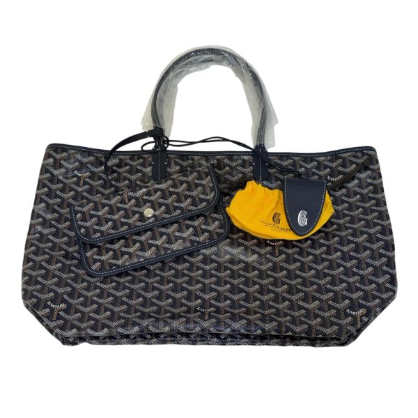 圖片 【GOYARD】 經典包款 Saint Louis PM（托特包小號）-深藍色 - STLCROPMLTY12CL12P