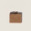圖片 MiuMiu  Small leather wallet 光澤小牛皮對開短夾