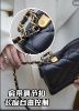 圖片 MY精品 - Chanel 小香 提把 郵差包 荔枝牛皮 金釦 軍牌 豆腐包