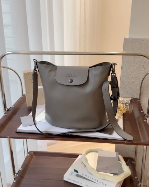 圖片 【LONGCHAMP】LE PLIAGE XTRA 水桶包 M 斑鳩色