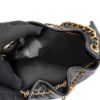 圖片 Chanel 展示品 25 Bag 菱格粒紋牛皮金釦鏈帶肩背包-中(AS5311-黑)