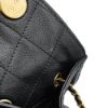 圖片 Chanel 展示品 25 Bag 菱格粒紋牛皮金釦鏈帶肩背包-中(AS5311-黑)