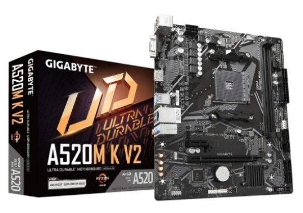 圖片 全新 R5-3400G + 技嘉 A520M-K V2 + 十銓 16G D4
