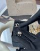 圖片 【CHANEL】麻花扭轉水鑽耳夾 金色